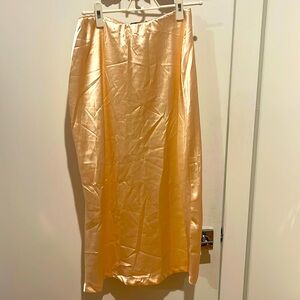 Nasty Gal satin skirt